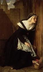 Marie Antoinette in the Prison of the Temple, 1861